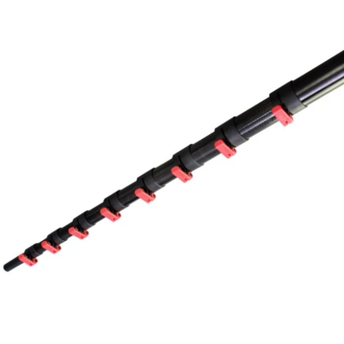 Stâlp telescopic din fibră de carbon de 50 de picioare