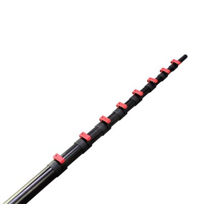20m 60ft Stâlp telescopic din fibră de carbon